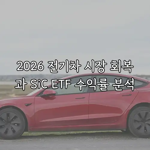 2026 전기차 시장 회복과 SiC ETF 수익률 분석