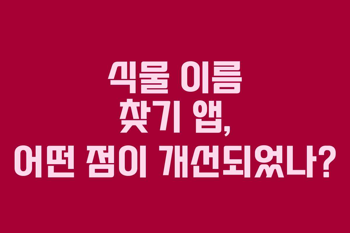 식물-이름-찾기-앱,-어떤-점이-개선되었나